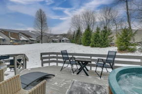 Walk to Ski Lift Family-Friendly Windham Townhome